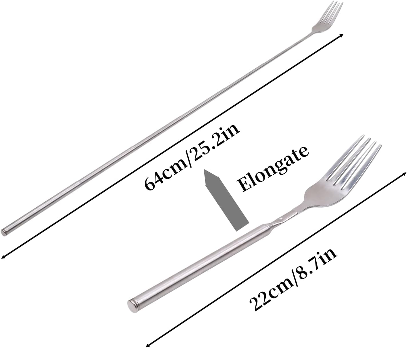 🎉Stainless steel telescopic fork