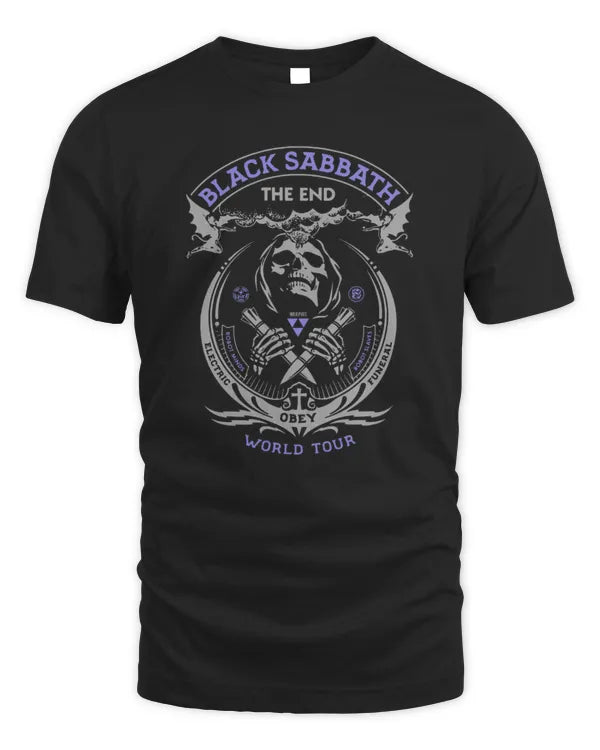 Back To The Beginning Merch Ozzy Osbourne Black Sabbath The End T Shirt