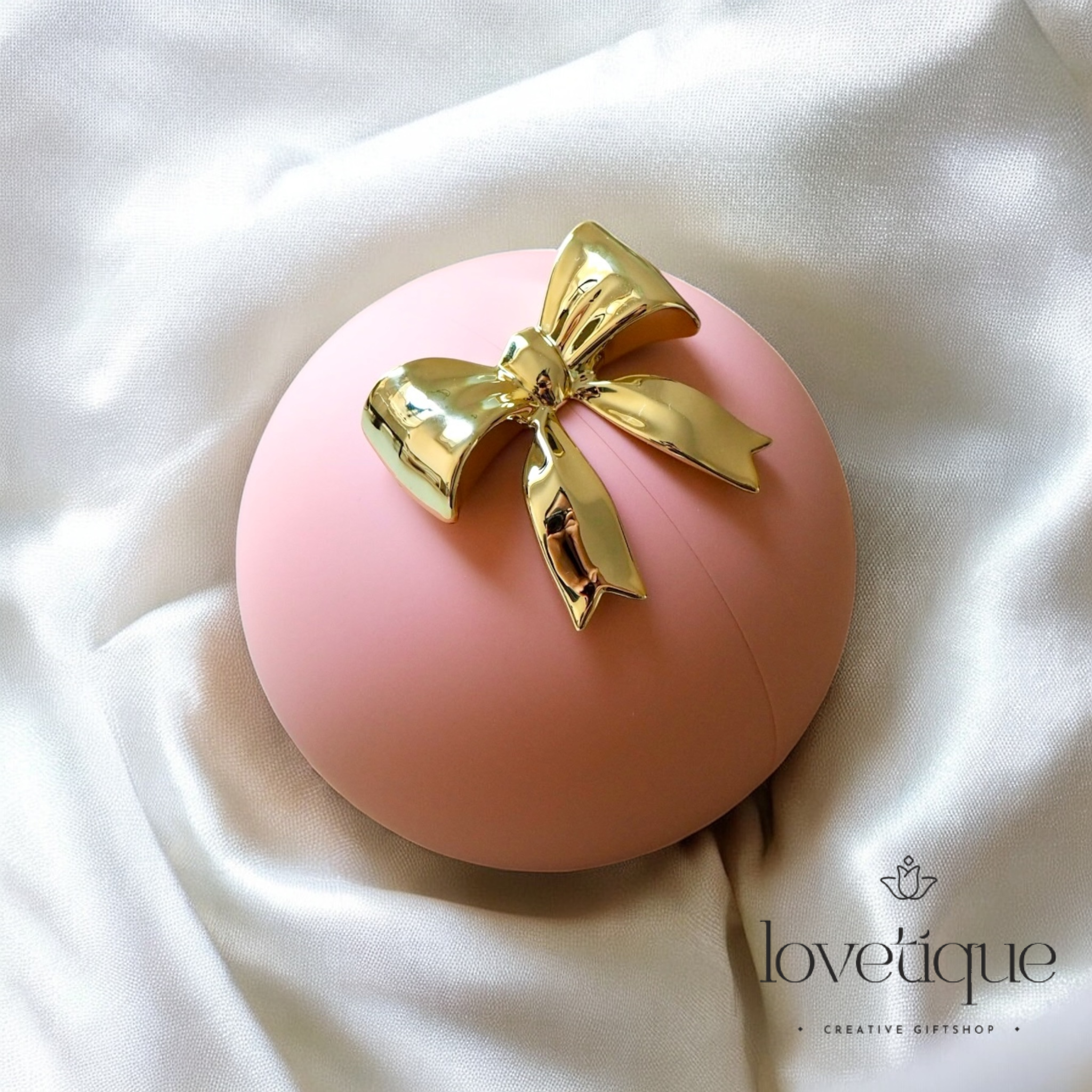 Round Eternal Rose Jewelry Gift Box With Heart Promise Ring