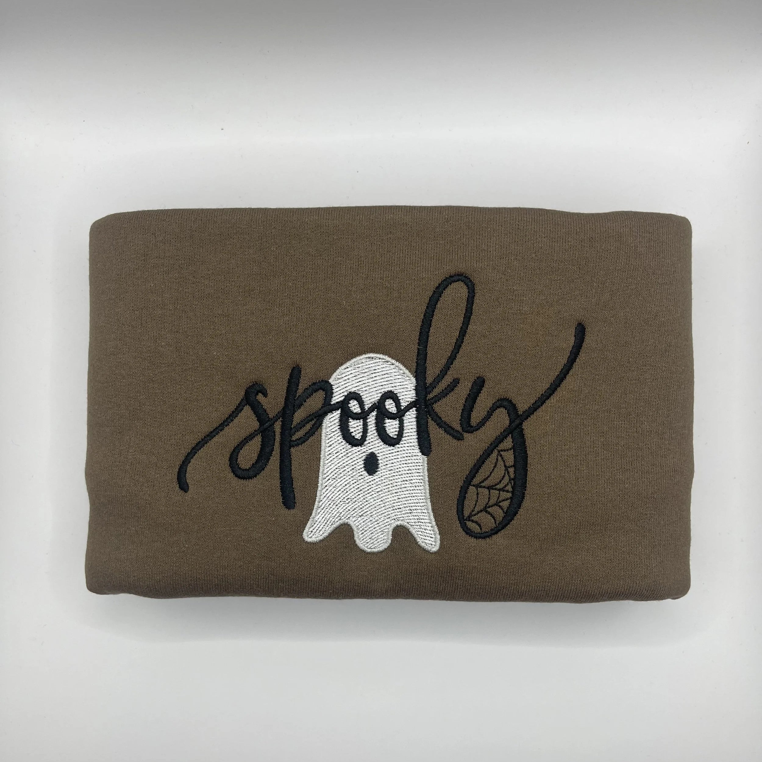 Spooky Boo Embroidered T-shirt,Sweatshirt,Hoodie | Halloween