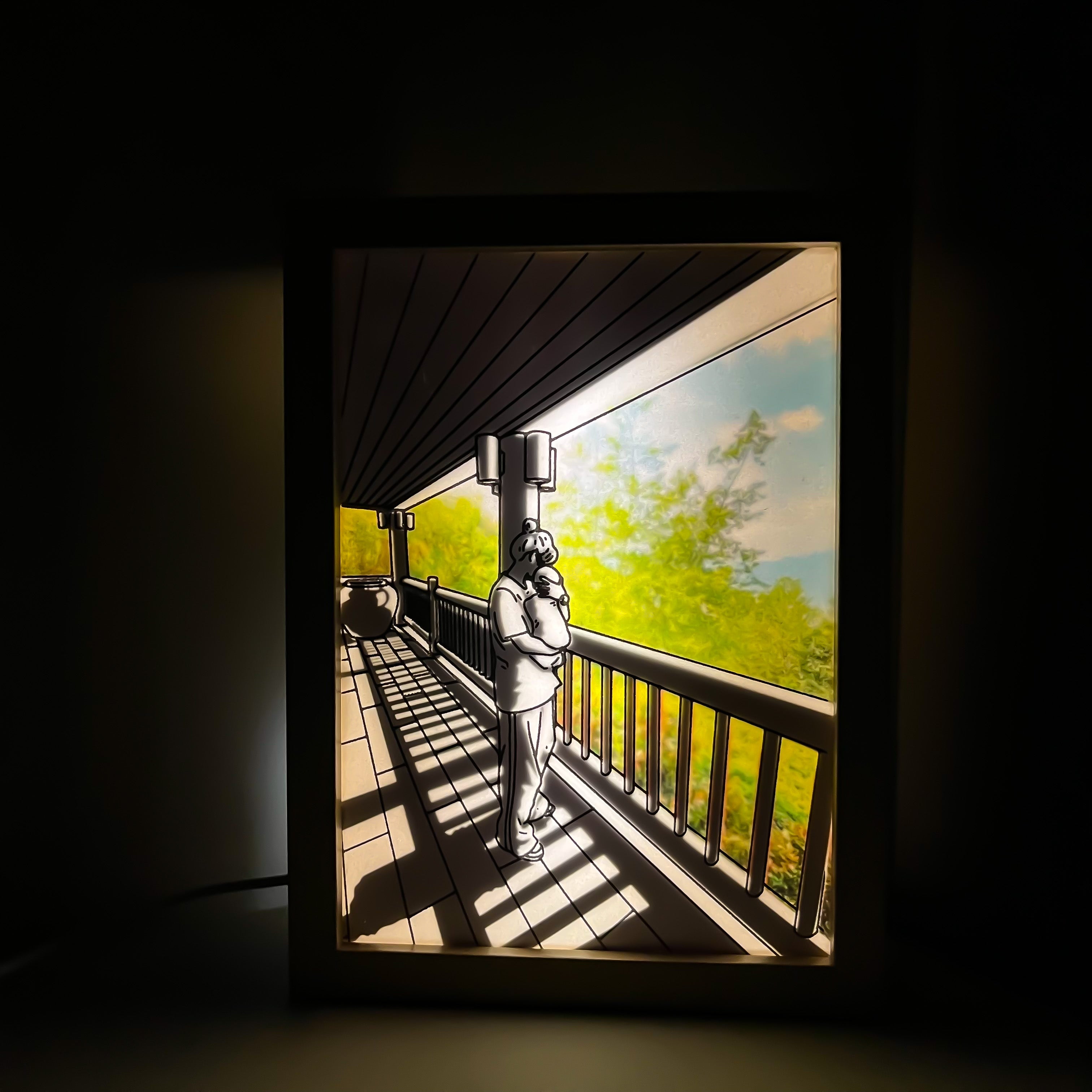 Custom Memory Window Frame