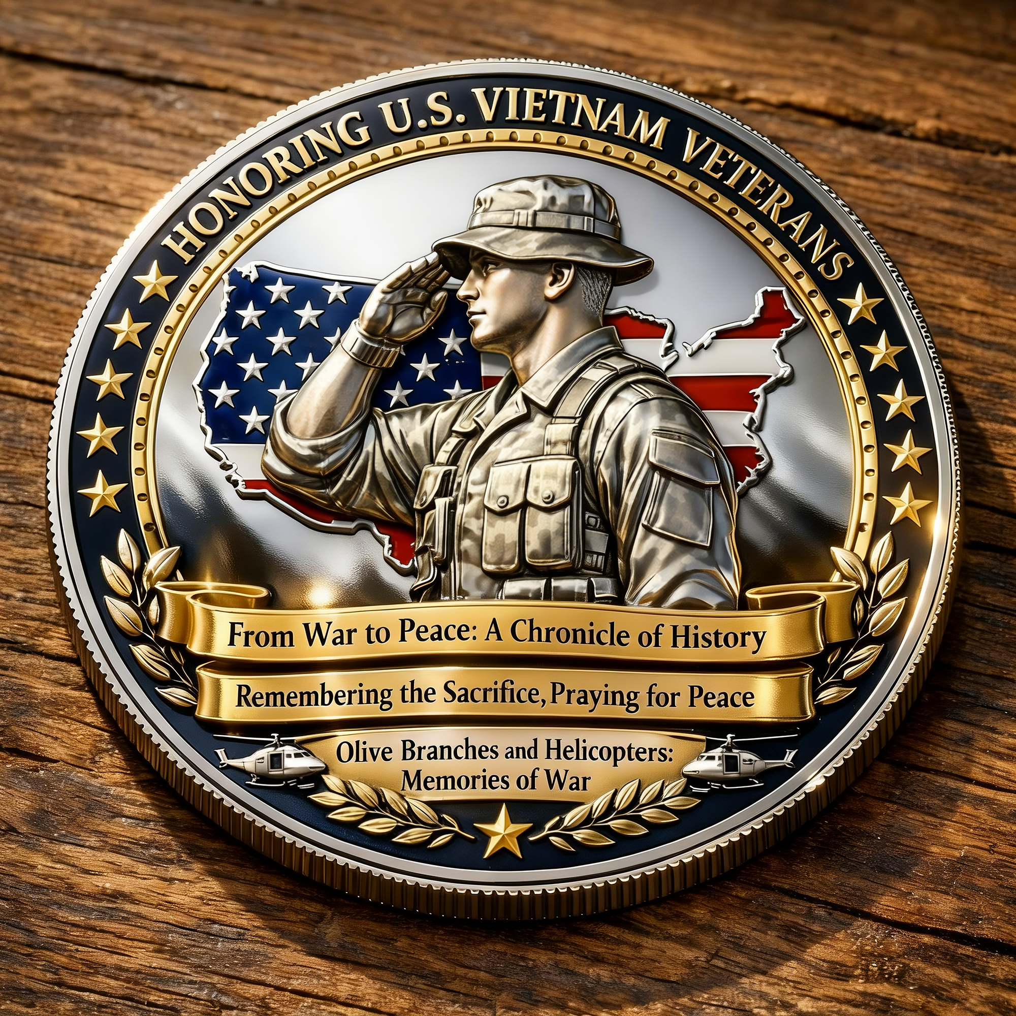U.S. Vietnam Veterans Commemorative Coin