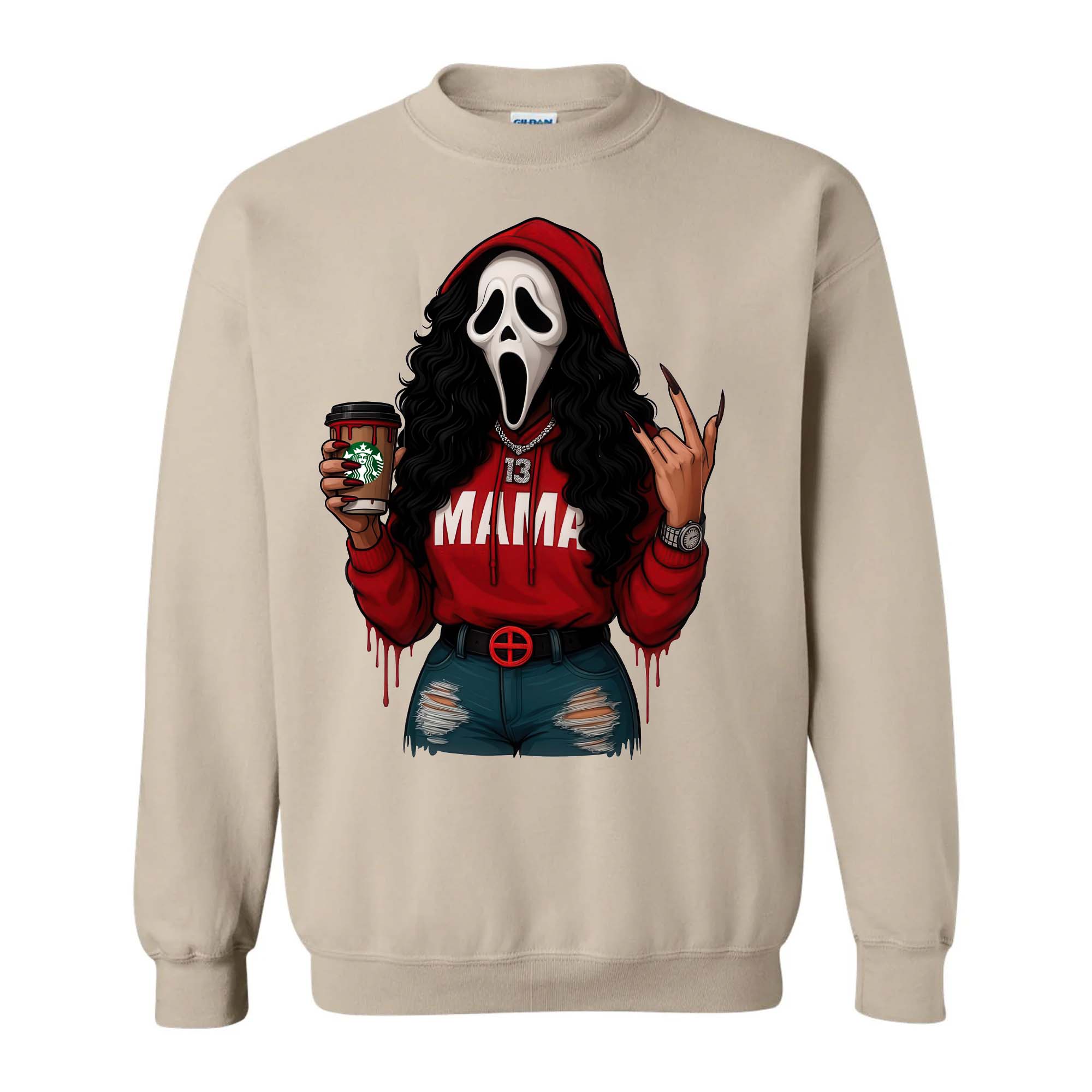 Spooky MaMa Horror Halloween T-shirt,Sweatshirt,Hoodie